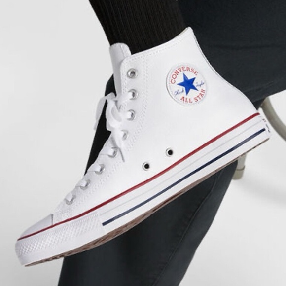 CONVERSE Chuck Taylor High-Top Sneakers White‎ womens 6 men’s 4 NWOB - Picture 8 of 8